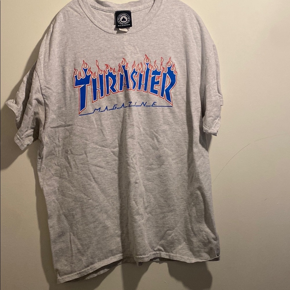 Thrasher Gray Men's T-Shirt